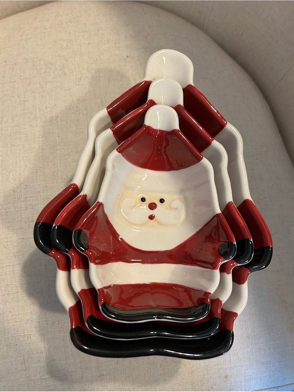 Boston Warehouse Christmas Nesting Bowls